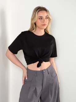 T-shirt básica manga curta