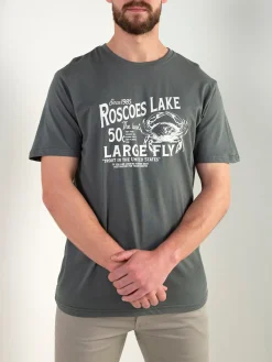 T-shirt com estampado frontal