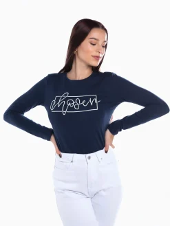 T-shirt manga comprida Chosen