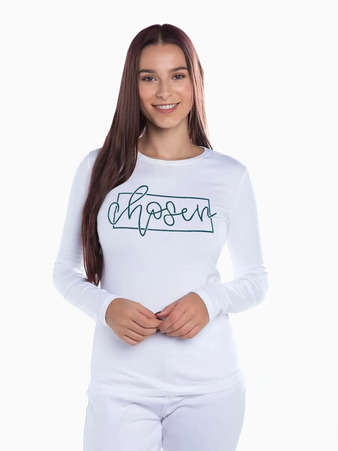 T-shirt manga comprida Chosen