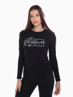 T-shirt manga comprida Chosen