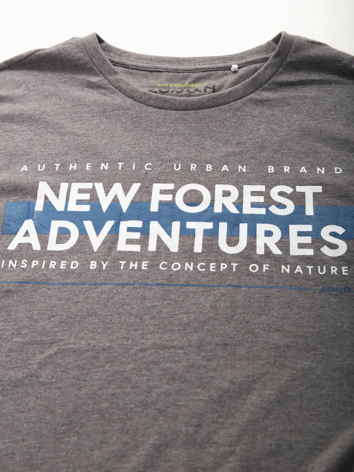 T-shirt manga comprida com estampado