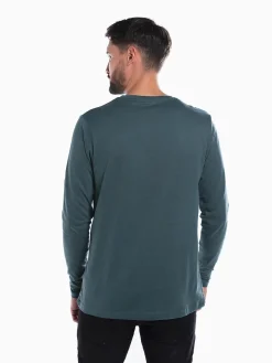 T-shirt manga comprida estampado imagem