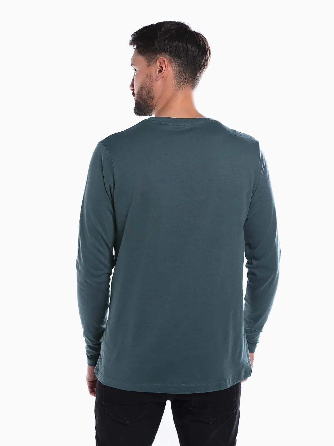 T-shirt manga comprida estampado imagem