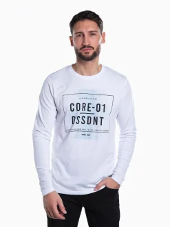 T-shirt manga comprida estampado imagem